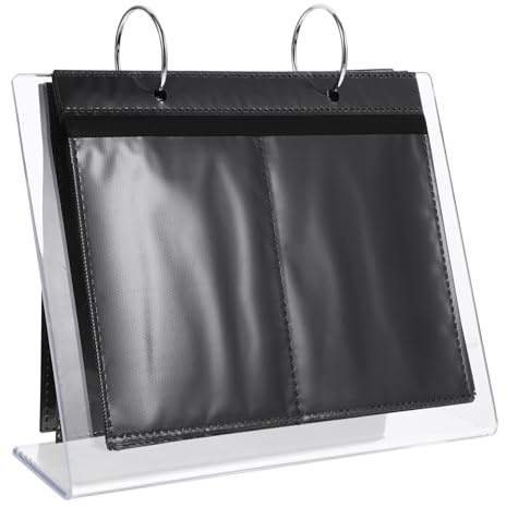 VALICLUD Support Pour Décalcomanies à Ongles Organisateur Format Album Portable Rangement Nail Art Salon Manucure Usage Professionnel Accessoires