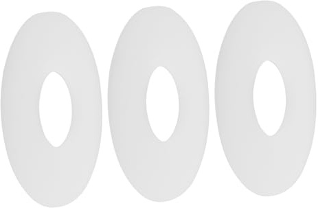 DIYEAH 3piezas Juntas De Silicona Para Válvula De Desagüe De Inodoro Anillos De Sellado Para Tanque De Inodoro Repuestos Para Baño Doméstico