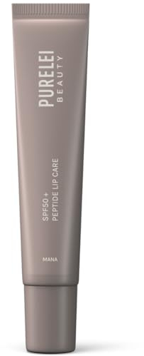 PURELEI® Mana SPF50 Peptide Lip Care (10 ml) – Schützende Lippenpflege für geschmeidige und zarte Lippen – Lippenpflege trockene Lippen