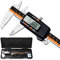FortCeremy Digital Vernier Caliper, 150mm Electronic Vernier Caliper with Big LCD Screen, Digital Precision Micrometer Measuring Caliper Gauge Tool with Mm/Inch Conversion High Precision