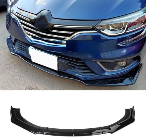 Paraurti Anteriore per Auto per Renault Megane 4 2016-2022,Kit Spoiler Splitter per carrozzeria in ABS