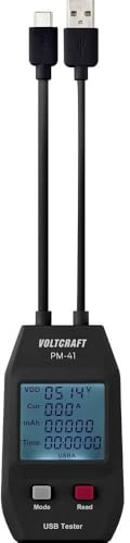 VOLTCRAFT PM-41 USB-C® und USB Typ A Tester