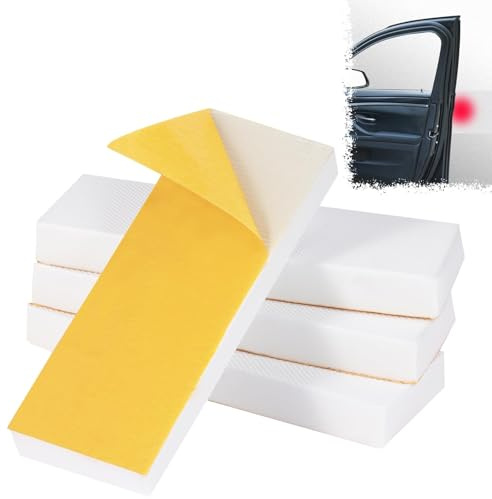 TXXATX 4 stycken garage väggskydd självhäftande 30 x 10 x 3 cm väggskydd garage vitt dörrskydd garage garage vägg skydd för bildörrar för bildörrar garage carport parkeringsplats