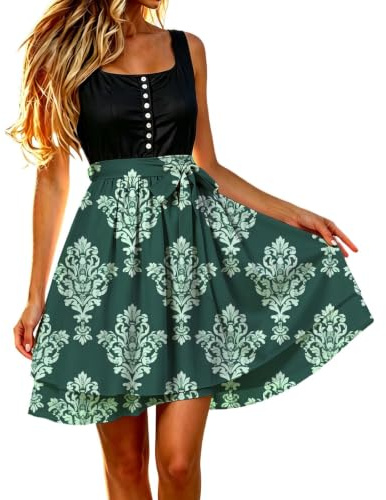 Dirndl förkläde individuellt dirndlförkläde med rosett dirndlförkläden kostymmode kostymförkläde med knytband, traditionell kjol dam för bayersk oktoberfest outfit