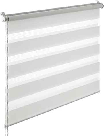 YOURSOL Doppelrollo EasyFix, Rollos ohne Bohren, Verdunklungsrollo, Weiß, 70 x 150 cm