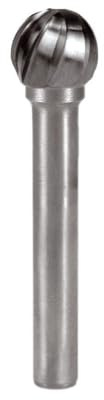 Aluminium Hartmetallfräser Form D Kugelfräser ideal für Aluminiumbearbeitung und Präzisionsarbeiten.