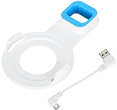 Annadue Wandhalterung für Echo Dot 2. Generation, Wandhalterung für Smart Speaker für Alexa, Platzsparendes Perfektes Zubehör, ohne Kabel oder Schrauben(Weiß)