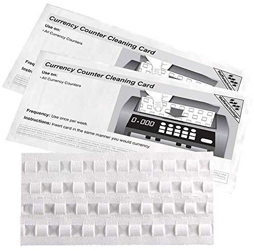 Currency Counter Cleaning Card - Box of 15