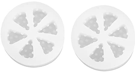 BESTonZON 2pièces Moules à Cheesecake Silicone Petits Moules à Fromage Pour Pâtisserie Et Desserts Au Chocolat