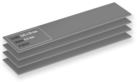 ARCTIC TP-4 Thermal Pad: Pad termico, 4 pezzi, 120x20x0,5 mm