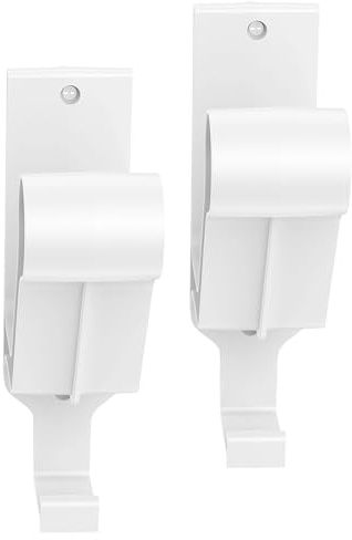 Soporte para casco de moto: soporte de pared ajustable para cascos, 2 piezas para colgar sombreros con ganchos, organizador para ahorrar espacio, ideal para almacenamiento en el garaje y accesorios pa