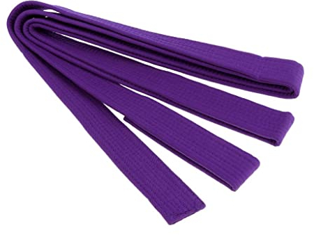 U/ D Aikido Ceinture de Taekwondo Karaté Arts Martiaux (Violet)