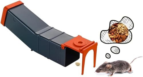 Trappola per topi Riutilizzabile - Trappola per topi con Esche – Trappola per Piccoli Roditori – Trappola per Roditori – Trappola per Topi per la Casa - 24 x 6,5 x 5,99 cm