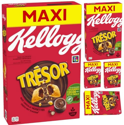Tresor Choco Nut Cerealien Muesli Cornflakes 660 gramm x 5 Stück