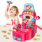 Yerloa Juego Whack Tope, Mini Juego de Arcade Electrónico para Niñas de 3 4 5 6 7 8 Años, Juguete Interactivo Educativo con 2 Martillos, Sonido y Luz Regalo para Niños de 3 a 8 Años