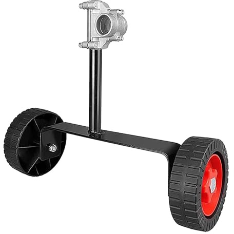 Ruote Per Decespugliatore Attacco, Carrello Per Decespugliatore Ruota Supporto Per Tagliaerba Regolabile Supporto Decespugliatore Montato Lateralmente Telaio Supporto Per Le Mani Tipo Posteriore