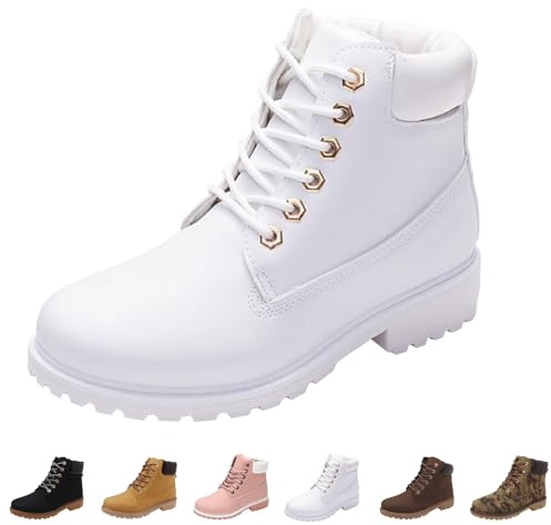 Generisch Bottes d'hiver chaudement doublées, Bottes neige pour homme/femme, Bottes de travail antidérapantes, Bottes d'hiver imperméables, Bottes d'hiver respirantes, Bottes de marche d'hiver