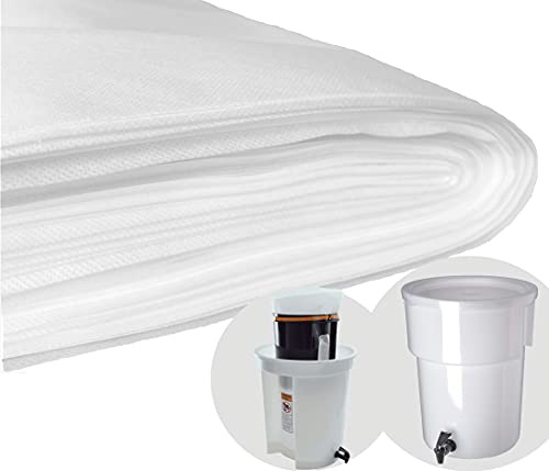 (50 Pack) Commercial Cold Brew Coffee Filters, 20 x 20 For 5-Gallon Commercial Model Cold Brew Coffee Makers and Systems
