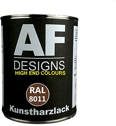 Alex Flittner Designs 1 Litre Resin Varnish Coloured Varnish Resin Varnish RAL8000-8028 Glossy Satin Finish