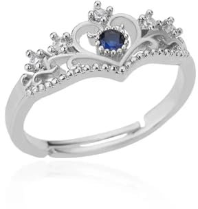 Sopodbacker Ring Ringe Damen Bijouterie Herren Kronenringe Frauen Verstellbarer Ring Hochzeit Party Boho Punk Größenveränderbar Jz4408P