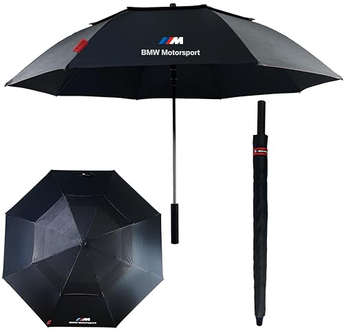 Vroom Vroom Pro Motorsport Parapluie de golf automatique anti-UV pour voiture, Golf droit, Large