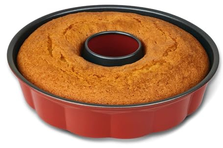 CHEFZOCO Molde repostería fiorela, Molde para Bizcochos, Molde para Horno, Molde Tarta, Molde Pasteles, Soporta hasta 250ºC, Antiadherente, No es desmontable, libre de PFOA, 27 cm diámetro