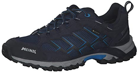 Meindl Herren Schuhe Nebraska Mid GTX 3424 Marine/Anthrazit 41 (UK 7)