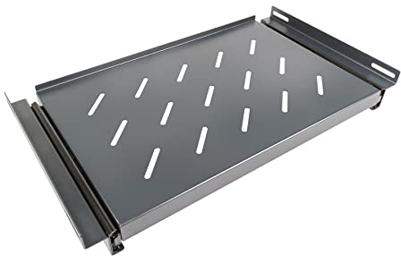 Aiten Data 1U 490 mm bredd x 300 mm rack bakgrund 19 rack rack skåp med 450 mm bakgrund. Laminerat stål. 17 kg kapacitet