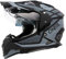 O'NEAL | Motorradhelm | Enduro Motorrad | Ventilationsöffnungen für maximalen Luftstrom & Kühlung, integrierte Sonnenblende | Sierra Helmet R V.24 | Erwachsene | Schwarz Grau | Größe XL