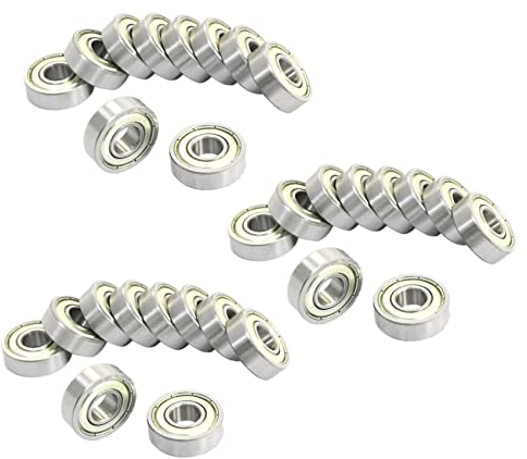 Niniang 6000Z Kugellager, 10 mm x 26 mm x 8 mm, , wasserdicht, radial, 30 Stück