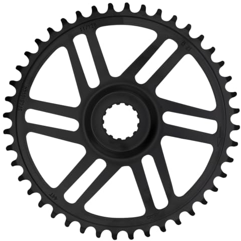 KMC Bosch Gen 3 Super Narrow Direct Mount Kettenblatt, Schwarz, 44T, Chainline 47.5mm of 50.0mm