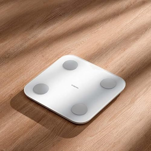 Xiaomi Mi Body Composite Scale S401 | Bascula Inteligente de Grasa Corporal y Muscular | Báscula de Baño Digital con Bluetooth 5.0 | Balanças de Peso Corporal Blanca | Compatible con IOS y Android