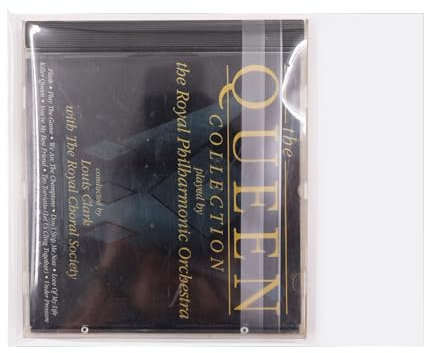 CD Outer Sticky Sleeves DVD Record Outer Sleeves Anti-Static for CD and DVD Storage (50)