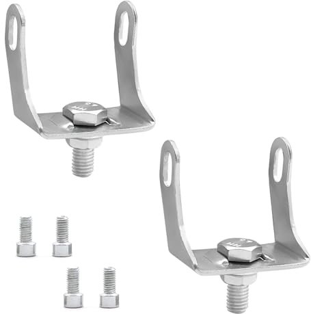Biqing 2PCS Support de montage de lumière travail, peut être utilisé comme Support De Montage De Barre Lumineuse pour moto, support de fixation de phare antibrouillard pour moto