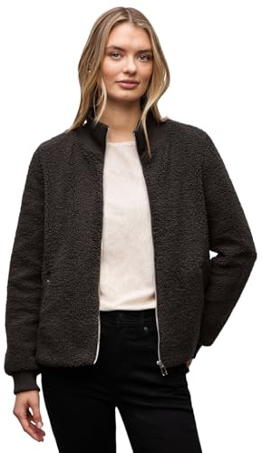Street One Teddy-Jacke mit Details rustic brown 38