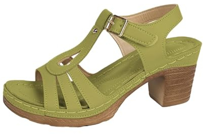 Generiska sandaler sommarsandaler damer kilklack damer tåseparator trekking breda fötter sommar gladiator ortopedisk modern för utomhus och vandring
