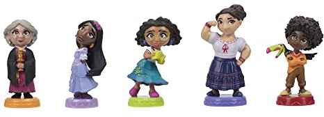 Disney Encanto – Set de 5 Minifiguras de la Familia Madrigal – Cada Figura Está Posada de Manera Única Representado su Personalidad – Juguete para Mayores de 3 Años +