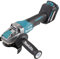 Makita GA044GZ Akku-Winkelschleifer 40V max. (ohne Akku, ohne Ladegerät), Petrol, Schwarz