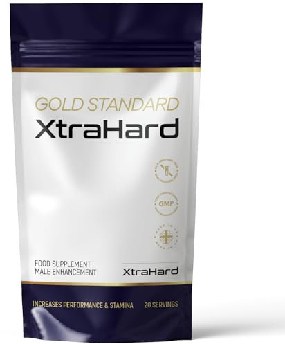 XtraHard | 20 Tablets | 100% Natural, Exclusively for Men, 20 Blue Pill Tablets, Manufactured in The UK.