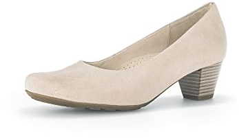 Gabor Damen Klassische Pumps, Frauen Absatzschuhe,Moderate Mehrweite (G),Abendschuhe,Court Shoes,stöckelschuhe,büro,Office,Oak,38 EU / 5 UK