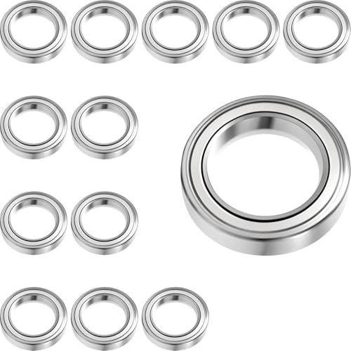 Jyvex MR128ZZ kullager, 8 mm x 12 mm x 3,5 mm, dubbelt skyddade spårkullager, lager för gör-det-själv, svarvar, motorer, 3D-skrivare, fräsmaskiner, olika mekaniska enheter