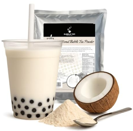 Bubble Tea House Company Coconut Bubble Tea Powder (1kg / 33 Servings) - Make at Home with Bubble Tea House Co.