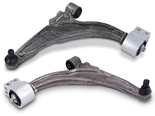 ATEC Germany 2x braccio di controllo asse anteriore inferiore sinistro e destro Compatibile con CHEVROLET CRUZE (J300) (J305) (J308), OPEL AMPERA (R12), ASTRA H (A04)(L70), ASTRA J (P10)