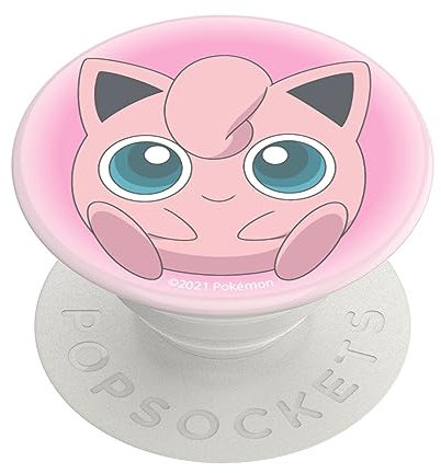 ​​​​PopSockets Telefongriff mit expandierendem Ständer, Pokemon, Süßer PopSocket - Jigglypuff Ombre