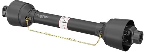 WilTec Arbre Transmission T4 Cardan 750mm 460Nm 540tr/min 40kW (55CV) 1 3/8 6 Dents 35mm Rond
