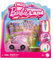 Barbie Mini BarbieLand Doll & Toy Vehicle Set, 1.5-inch Barbie Doll & Convertible Car with Color-Change, Plus Street Sign Accessory, HYF42