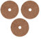 Natural Mulching Discs Made from Coco Fiber for Soil Moisture Retention, 3 Pack (20CM)