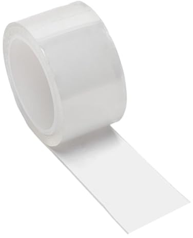 Dongnesi Clear Waterproof Tape, 50mm x 3m Clear Window Water proof Adhesive Tape, Transparent Window Sealing Tapes for Winter, Door Draft Stopper, Roof