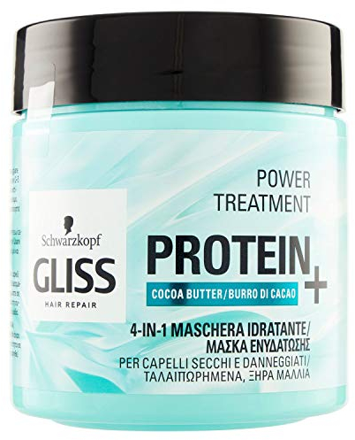 Schwarzkopf Gliss Maschera Idratante per Capelli Secchi e Danneggiati, 400ml