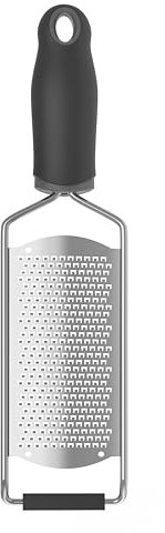 Cheese Grater, Lemon Zester, Fine Cheese Grater with Handle, Width 2.5 inch